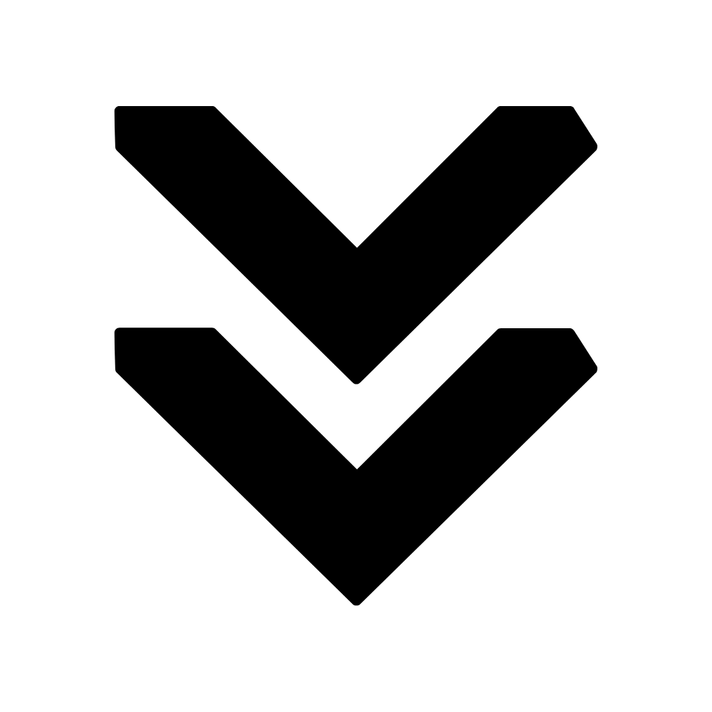 Arrow icon pointing down to next section